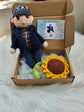 Personalized Crochet Doll with Photo Card