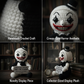 The Quiet Confidant: Art the Clown Crochet Emotional Support Doll