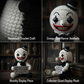 The Quiet Confidant: Art the Clown Crochet Emotional Support Doll