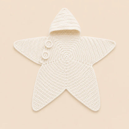 Little Star Crochet Baby Cocoon