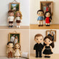 (Set of 2) Personalized Crochet Couple Portrait Doll- Perfect Valentine&