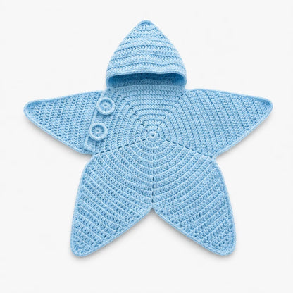 Little Star Crochet Baby Cocoon