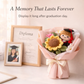 Personalized Handmade Crochet Graduation Flower Bouquet