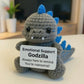 ⏳ Last Day: Easter Special Godzilla Crochet Emotional Support Doll – 50% OFF🔥