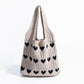 🔥LAST DAY - 50% OFF🎁 Sweet Heart Crochet Shoulder Bag