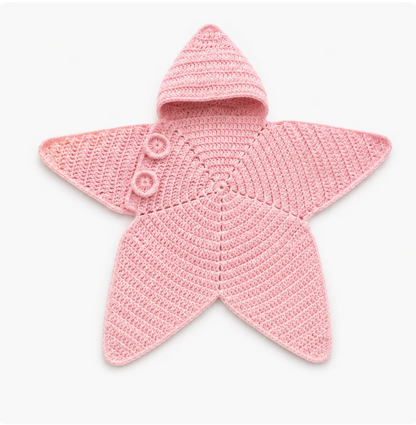 Little Star Crochet Baby Cocoon