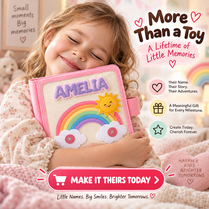 Personalized Montessori Busy Book