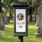 Personalised Photo Solar Garden Light