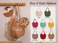 🔥LAST DAY - 50% OFF🎁 Personalized beach tote bags, Crochet beach bags