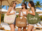 🔥LAST DAY - 50% OFF🎁 Personalized beach tote bags, Crochet beach bags