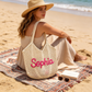 🔥LAST DAY - 50% OFF🎁 Personalized beach tote bags, Crochet beach bags