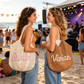 🔥LAST DAY - 50% OFF🎁 Personalized beach tote bags, Crochet beach bags