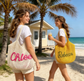 🔥LAST DAY - 50% OFF🎁 Personalized beach tote bags, Crochet beach bags