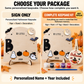 Baby’s First Halloween footprint keepsake