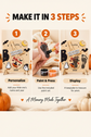 Baby’s First Halloween footprint keepsake