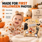 Baby’s First Halloween footprint keepsake