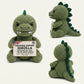 🔥Limited Edition 250th Anniversary⏳ Godzilla Crochet Emotional Support Doll