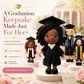 Personalized Graduation Crochet Doll.