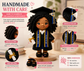Personalized Graduation Crochet Doll.