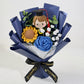 Personalized Handmade Crochet Graduation Flower Bouquet