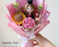 Personalized Handmade Crochet Graduation Flower Bouquet