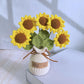 Handmade Crochet Sunflower in Pot- Unique Mother’s Day Gift for Mom, Grandma, Wife🔥LAST DAY - 50% OFF🎁