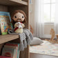 Hand-Crocheted Jesus & Lamb Doll – Meaningful Christian Faith Gift