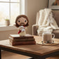 Hand-Crocheted Jesus & Lamb Doll – Meaningful Christian Faith Gift