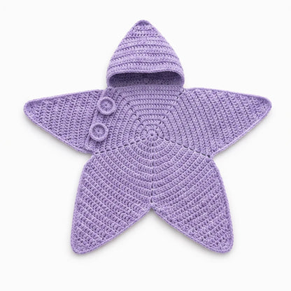 Little Star Crochet Baby Cocoon
