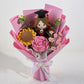 Personalized Handmade Crochet Graduation Flower Bouquet