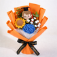 Personalized Handmade Crochet Graduation Flower Bouquet