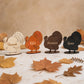 Personalized Turkey Place Cards - Thanksgiving Name Tags, A LITTLE NAME. A BIG FAMILY MOMENT.