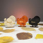 Personalized Turkey Place Cards - Thanksgiving Name Tags, A LITTLE NAME. A BIG FAMILY MOMENT.
