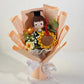 Personalized Handmade Crochet Graduation Flower Bouquet