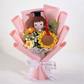 Personalized Handmade Crochet Graduation Flower Bouquet