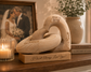 Personalized Wooden Infinity Heart Sculpture - Romantic Couple Keepsake💕