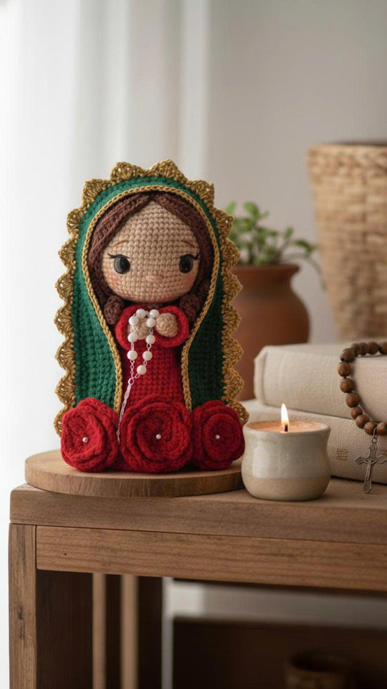 🔥LAST DAY - 50% OFF🎁Handmade Virgin Mary Crochet Doll