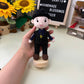 Personalized Crochet Doll with Photo Card
