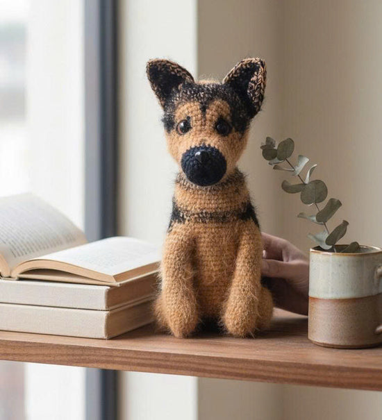 Personalized Crochet Pet with Photo Card