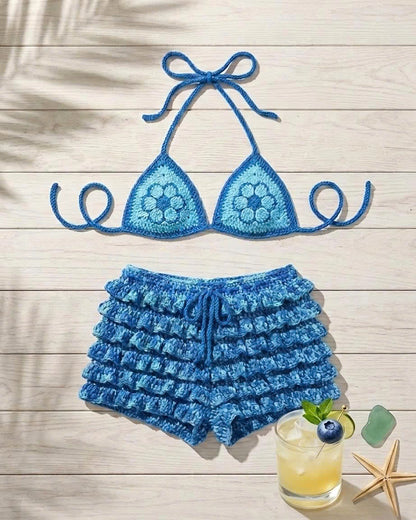 Boho Floral Crochet Swim Set - The Viral Crochet Set🔥 LAST SALE 50% OFF 🔥